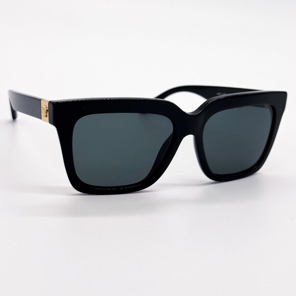 NEW VERSACE SUNGLASSES VE4498 GB1/87 BLACK/GRAY WOMEN EYEWEAR MOD 4498 GB1/87